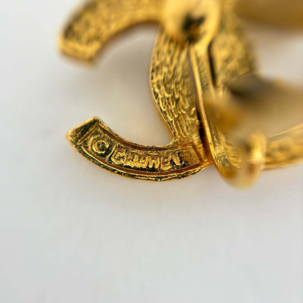 Chanel Cc Logo Clip-On Earrings Metal #250026C73B - Picture 4 of 4
